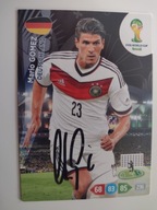 Karta panini autograf Niemcy World Cup Brasil 2014 Mario Gomez