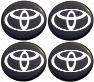 Emblematy Naklejki na Kołpaki Felgi Znaczek TOYOTA do Samochodu 50mm