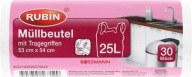 Rubin Worki na śmieci z uchwytem 25 l 30 szt.