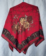 CHUSTKA, CHUSTA, APASZKA CROSS 110 X 113cm