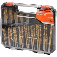 Zestaw wierteł HSS 130 szt. w organizerze Werckmann do metalu