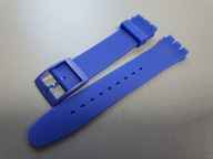 Nowy pasek Swatch 19mm silikonowy Granatowy Jasny+ Teleskopy GRATIS !!!