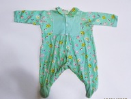 Śpiochy pajacyk dziecięcy rozpinany roz.62