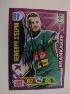 Karta panini autograf Wisła Płock sezon 17/18 Seweryn Kiełpin Bramkarze