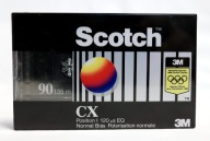 SCOTCH CX Black *C- 90* Nowa, Made in KOREA Jedyna na Allegro * Najtaniej !