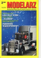 Modelarz 2/2001 Szkuner Gladan, parowóz Tw 47