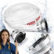 WĄŻ DO POMPY SZAMBA STRAŻACKI SSAWNY 2 CALE 52MM 30M DO ŚCIEKÓW WODY 8 BAR