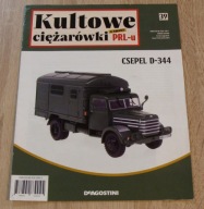 CSEPEL D - 344 Kultowe Ciężarówki PRL 1:43 De Agostini