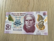 Meksyk - 50 pesos - 2017 - UNC