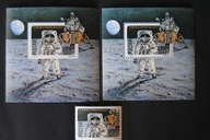 Blok 139 A , B zn z bl Fi 3062 B ** - 20 Rocznica Lądowania na Księżycu