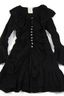 Senze of Joy Czysty Len w Zmysłowych Falbanach M