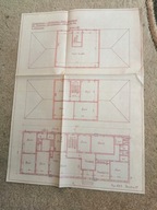 Chrzanów k. Kraków Zakłady Ceramiczne ,, Stella'' stary plan biurowca