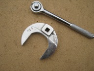 Snap-ON Klucz pazurowy 2 1/4 cala + Grzechotka