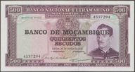Mozambik 500 escudos 1967 - stan bankowy UNC