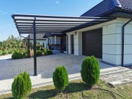 WIATA SAMOCHODOWA GARAŻOWA 5X3 ZADASZENIE STALOWA NA WYMIAR BALKON TARAS
