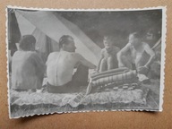 PRL towarzystwo materac dmuchany (1472a)