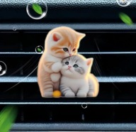 Zapach 2D KOTEK do samochodu na kratkę nawiewu DZIEŃ KOBIET