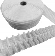 TAŚMA MARSZCZĄCA DO FIRAN ZASŁON SMOK 2:1 50M