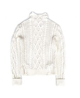 POLO RALPH LAUREN len/bawełna warkocze M