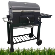 GRILL WĘGLOWY DUŻY ANGULAR Z RUSZTEM I PŁYTĄ ŻELIWNĄ + POKROWIEC GRATIS!