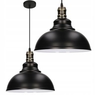 PREMIUM LAMPA WISZĄCA SUFITOWA DUŻA CZARNA DO KUCHNI SALONU NOWOCZESNA