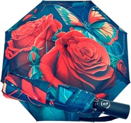 PARASOLKA DAMSKA PARASOL DAMSKI MĘSKI PEŁNY AUTOMAT SKŁADANY MOCNY UNISEX