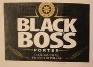 ETYKIETA - BROWAR WITNICA - BLACK BOSS - PORTER