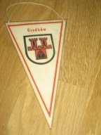 GRODKÓW proporczyk z PRL