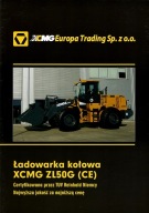 PROSPEKT XCMG ZL50G (CE). ŁADOWARKI KOŁOWE
