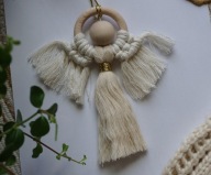 Aniołek nr 3, prezent, na święta, różne KOLORY.Boho.Handmade