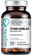 MyVita Silver Cynk Chelat 120 kapsułek