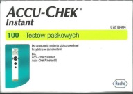 PASKI TESTOWE ACCU-CHEK INSTANT ZESTAW 2x50 szt