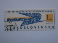 Czechosłowacja - 40 lat znaczka - Mi.1673 kasowany