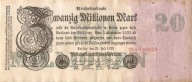 20 Milionów Marek 1923 28N Weimar
