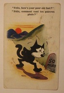 KOT FELIX " Felix, how's your poor old feet ? " - BRUXELLES - BELGIA 1926