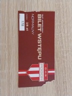 Pogoń Grodzisk Mazowiecki - bilet , wiosna 2024 rok.