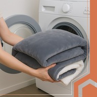 Koc Elektryczny Mata Grzewcza Miękki Dwuosobowy 180 x 130cm 10 Trybów Pilot