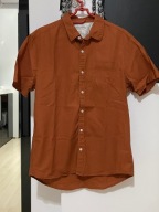 R Koszula F&F jasny brąz len rozmiar M