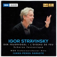 CD Igor Stravinsky Der Feuervogel Firebird Ognisty Ptak Saraste Strawiński