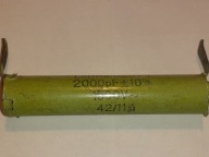 KONDENSATOR CERAMICZNY wcz 2000pF 1,5kV