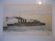 Okręt wojenny z Francja z przed 1945 r.