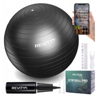 PIŁKA GIMNASTYCZNA DO ĆWICZEŃ TRENING FITNESS REHABILITACYJNA DUŻA 65 CM