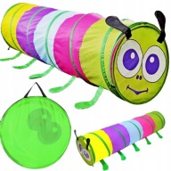 TUNEL DLA DZIECI OGRODOWY GĄSIENICA DO OGRODU DOMU SKŁADANY DO ZABAWY DUŻY