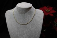 ŁAŃCUSZEK ZE STALI CHIRURGICZNEJ 316L POZŁACANY