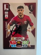 Karta panini autograf Katar World Cup Qatar 2022 Bassam Alrawi