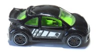 HW Volkswagen New Beetle Cup Black J38 - Zielone Wnętrze | Tajlandia | VW