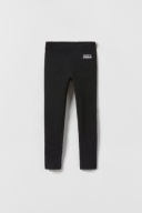 ZARA LEGGINSY Z PRĄŻKOWANEJ DZIANINY RIB 134