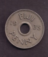 Fidżi Fiji - 1 Pens 1935 rok