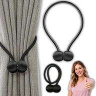 SPINKA SZNURKOWA DO ZASŁON FIRAN MAGNES KLAMRA UPIĘCIE SZNUREK DO FIRANEK