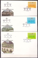 Portugalia Azory Madera CEPT Europa koperty FDC 1984